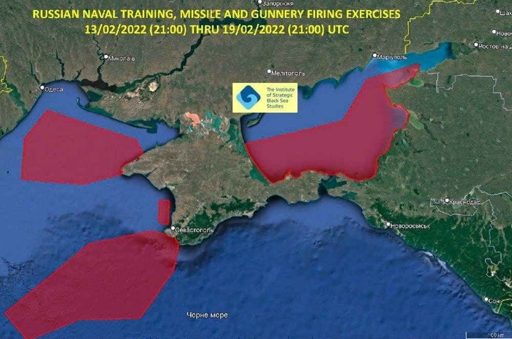 Российские военные закрывают Азовское море для украинских судов