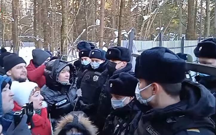 14 защитников Троицкого леса задержаны полицией