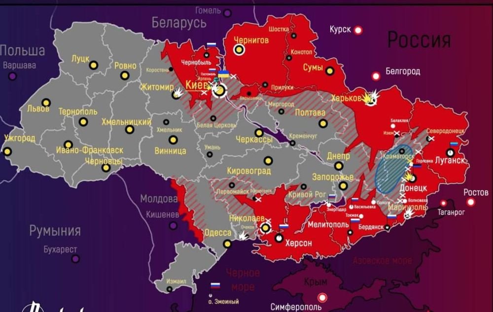 Хроника спецоперации ВС РФ на Украине – день десятый