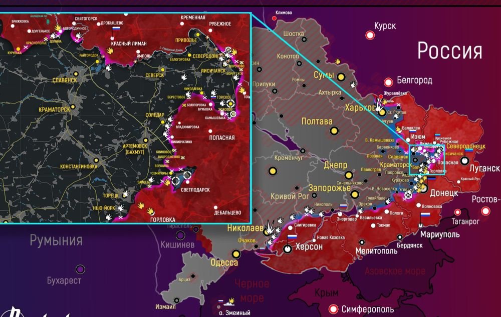 Обстановка в зоне СВО на Украине с 12 по 18 июня – события и итоги