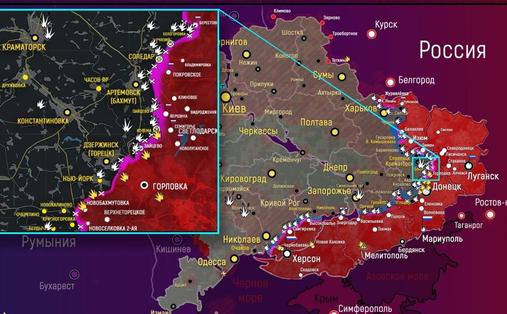 Обстановка в зоне СВО на Украине с 1 по 13 августа – события и итоги