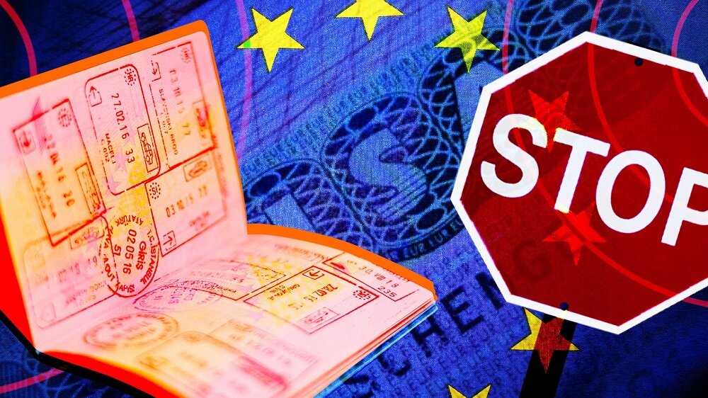 Запрет на "шенген" для россиян знаменуют конец Евросоюза