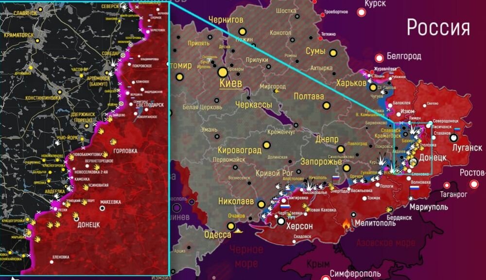Обстановка в зоне СВО на Украине с 22 по 27 августа – события и итоги