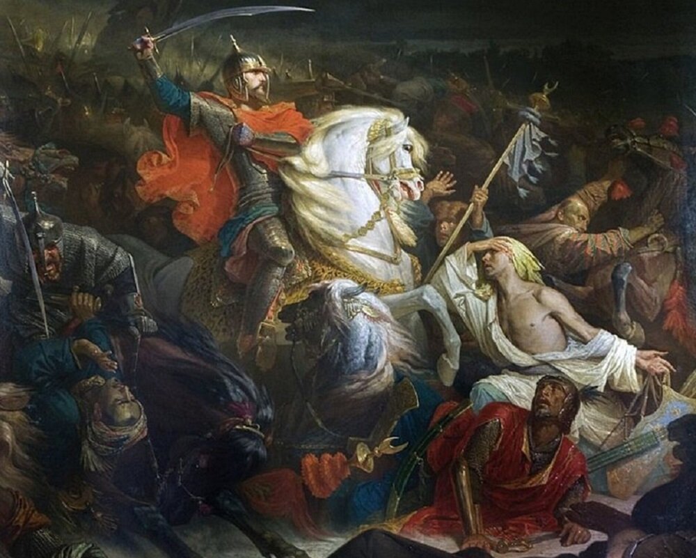 Дмитрий Донской выступил на стороне законного хана Орды и против Запада