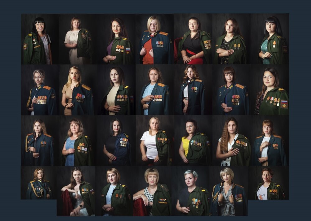В Петербурге покажут лица жен российских героев-военнослужащих