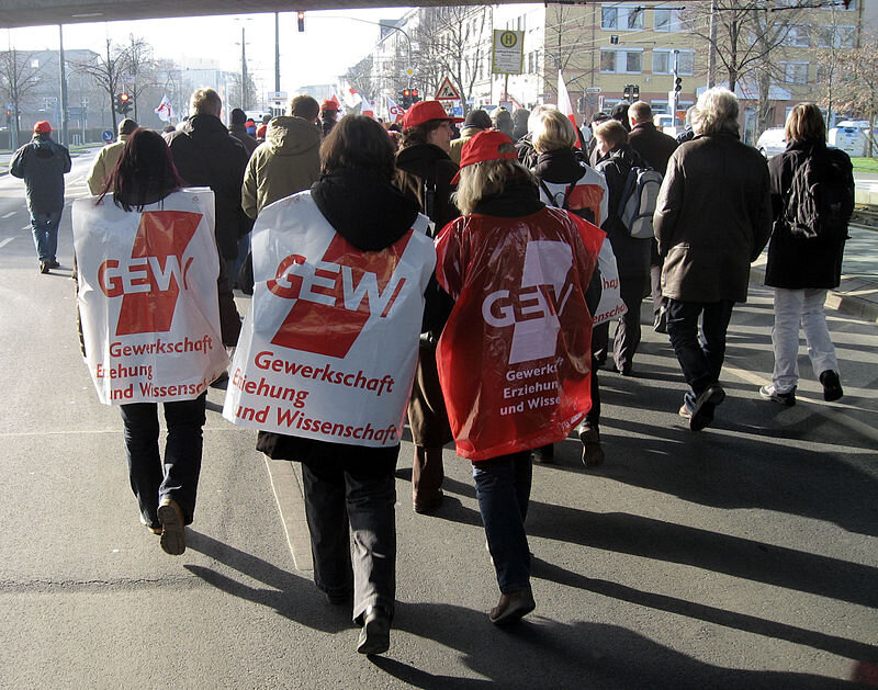 Берлинский профсоюз работников образования и науки снова призывает к забастовке перед Рождеством