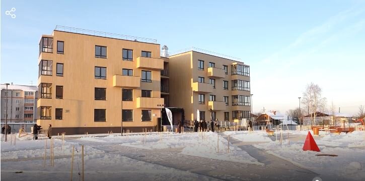 В недалеком будущем в России появятся деревянные многоэтажки