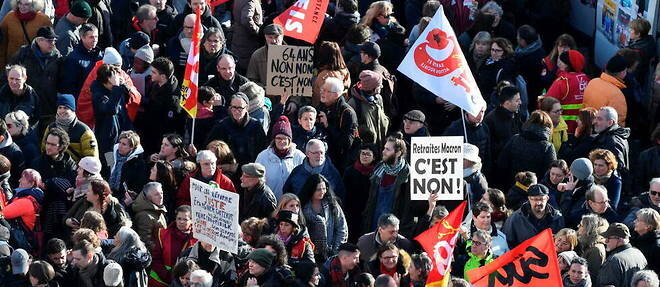 В Париже нарастают гневные настроения, 31 января прошла многочисленная забастовка
