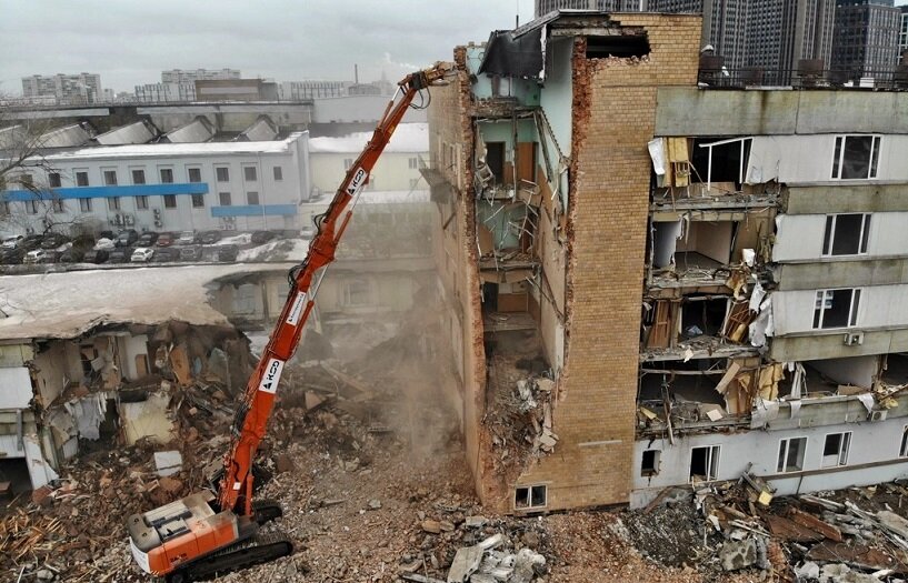В Измайлово из-за сноса домов по программе реновации страдают все живущие вокруг люди