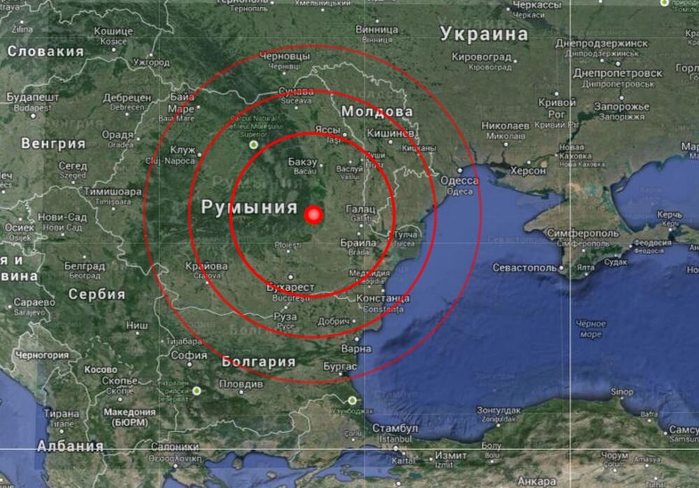 Румынские эксперты предсказывают 8-балльное землетрясение в "зоне Вранча"