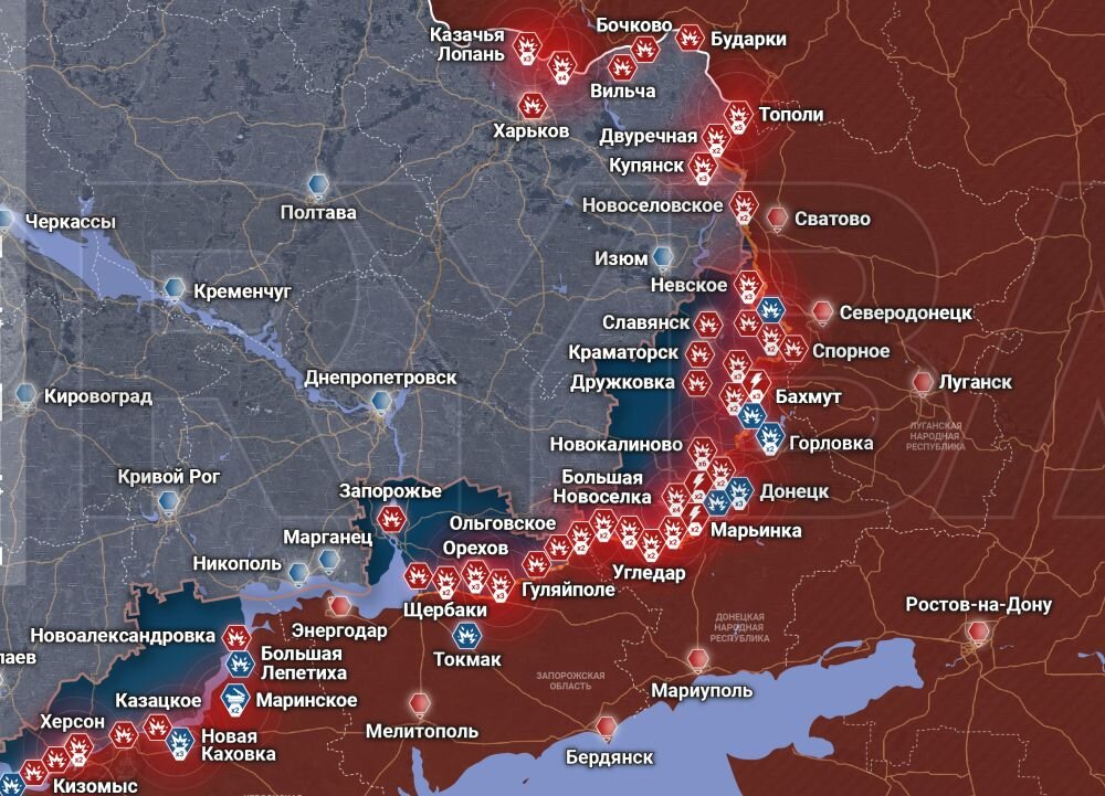Обстановка в зоне СВО на Украине с 27 марта по 2 апреля – события и итоги
