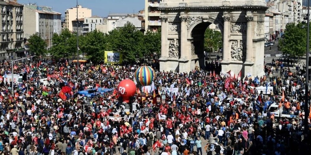 Профсоюзы Франции призвали 6 июня провести очередную акцию протеста
