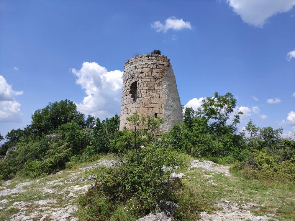 Последняя цитадель православного княжества Феодоро на скале Куле-Бурун