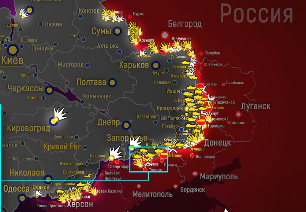 Обстановка в зоне СВО на Украине с 17 по 23 июля – события и итоги